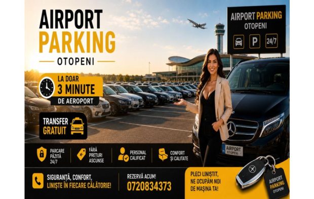 Planificare eficientă și parcare sigură la aeroport, cheia unei călătorii fără stres