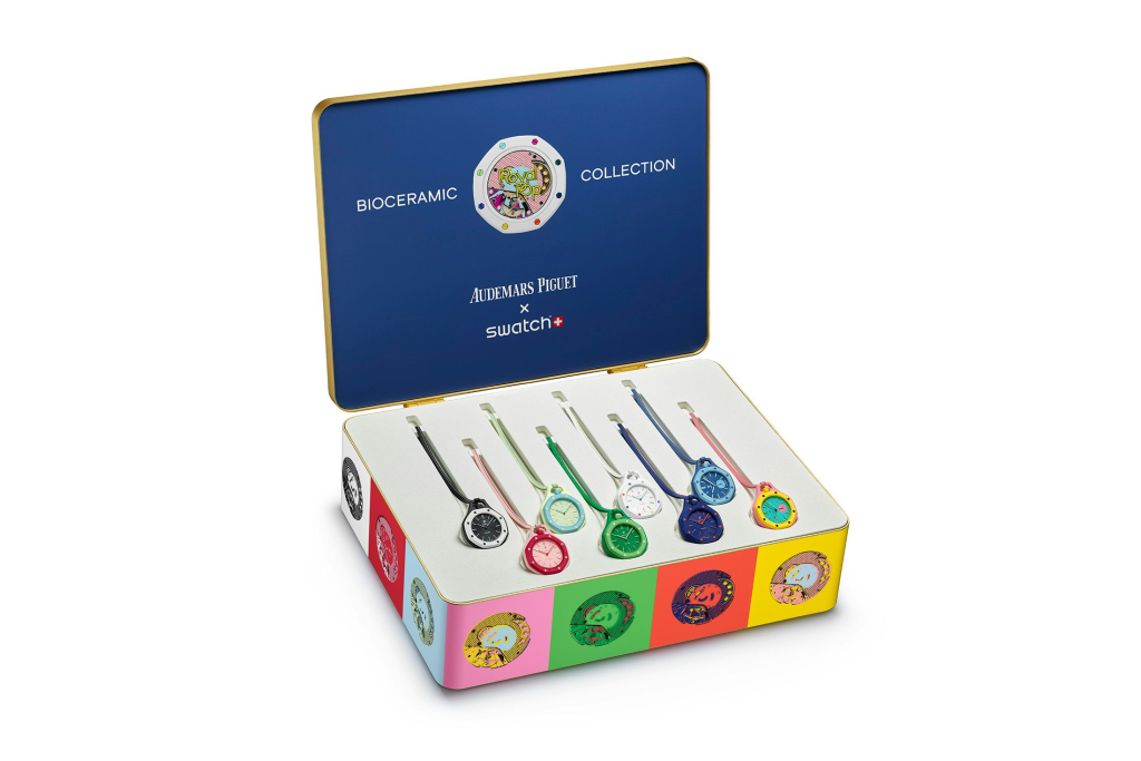 Noul Audemars Piguet x Swatch nu este ceas de mână. Royal Pop este un ceas de buzunar din plastic de 2000 de lei