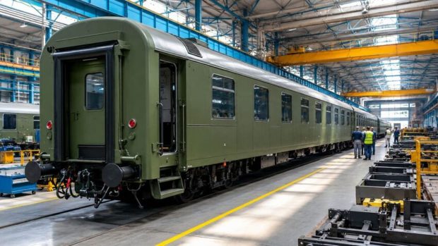 Vagoane militare pentru NATO, produse de o companie din România: „Am livrat în ultimii trei ani câteva bucăți”