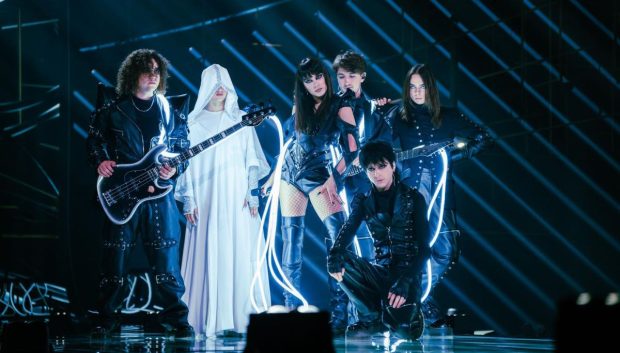 Imagine Stire Primele imagini video cu Alexandra Căpitănescu pe scena Eurovision Song Contest 2026. Cum a apărut la a doua repetiție oficială | 2review.ro