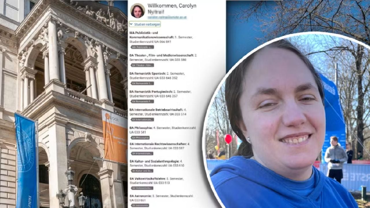 Poza pentru articolul Carolyn, studenta care face 14 facultăți în același timp, la Viena: „Sociologie, astronomie, filosofie, economie, lingvistică… Am și un job part-time!”