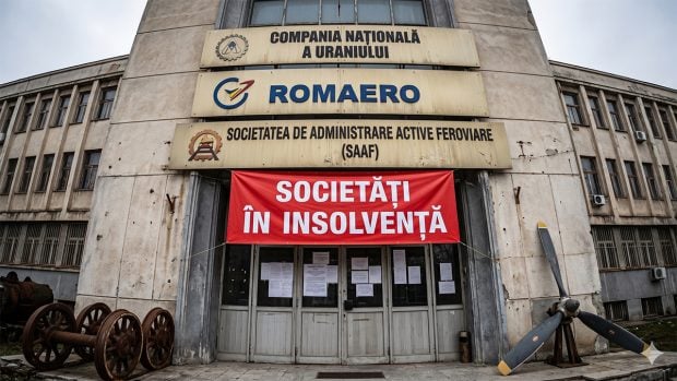 Insolvența „eternă” a companiilor de stat.  Cine sunt administratorii speciali care au grijă de Compania Națională a Uraniului, Romaero și Societatea de Administrare Active Feroviare