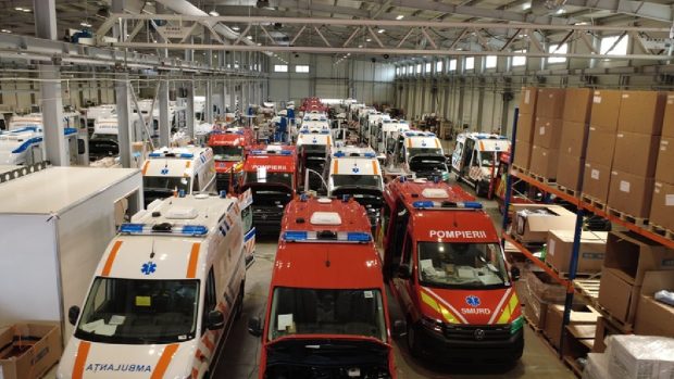 O companie din Cluj produce cinci ambulanțe în fiecare zi