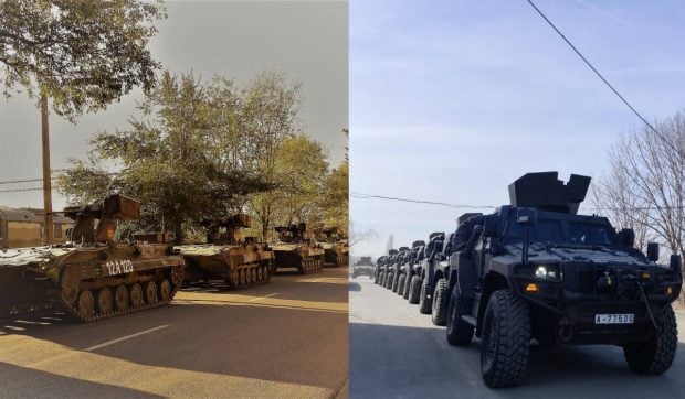 Tancuri Bizon, mașini de luptă Jder și sisteme antiaeriene Ghepard, pe drumurile din Galaţi timp de aproape trei săptămâni