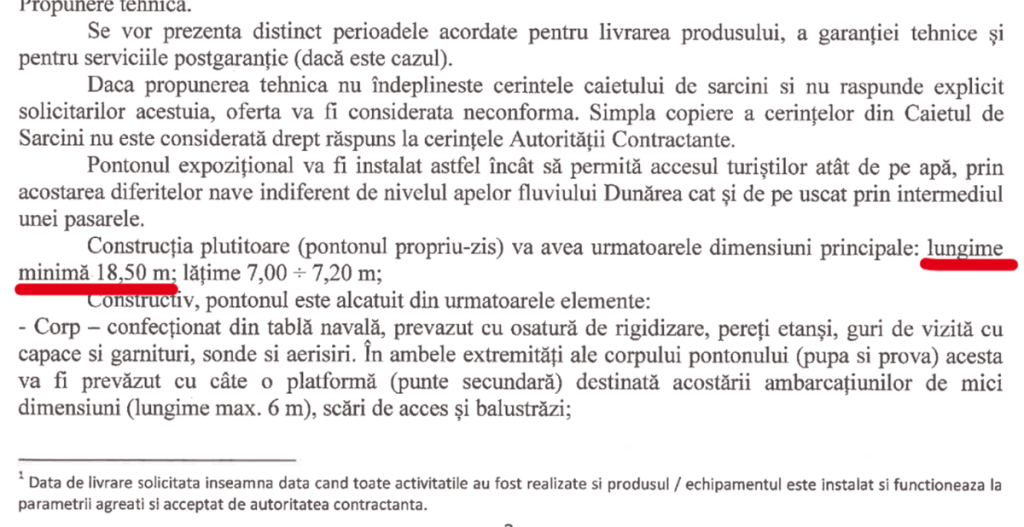 Pontoane din fonduri UE, sub dimensiunile cerute. Directorul CJ Tulcea care a semnat contractele a cumpărat ulterior un apartament în blocul celui care a câştigat licitația