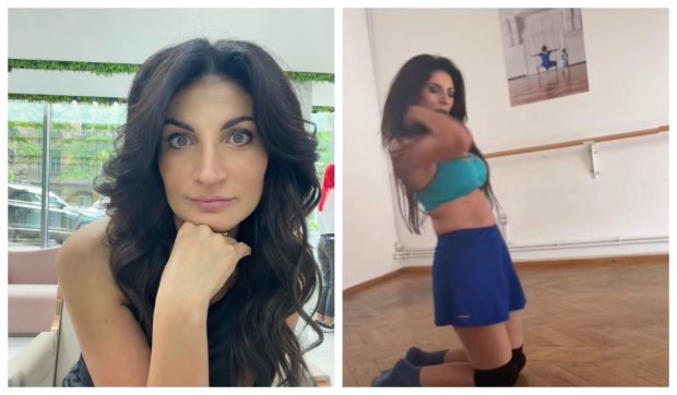 Imagine Stire Ioana Ginghină, noi imagini incendiare din sala de dans. Ipostaza rară în care a fost surprinsă actrița | 2review.ro