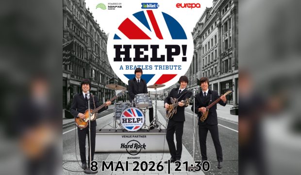 „Help!” vine la București: concert tribut The Beatles la Hard Rock Cafe București