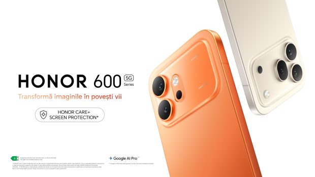 HONOR 600 debutează în România cu tehnologie AI și fotografii performante la standarde premium mid-range
