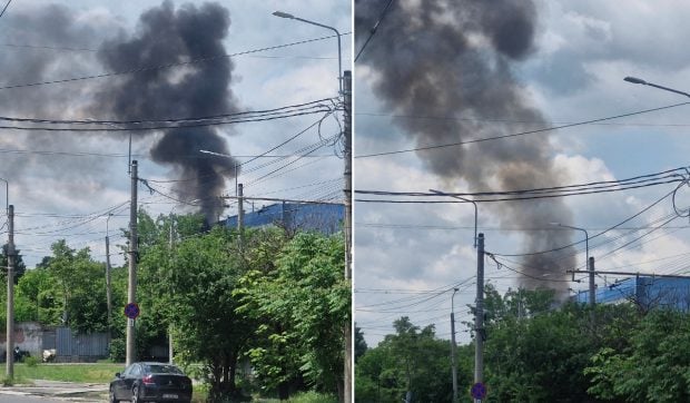 Incendiu la CET Vest București. A fost emis mesaj RO-Alert: „Focuri majore cu emisii mari de fum. Evitați zona”