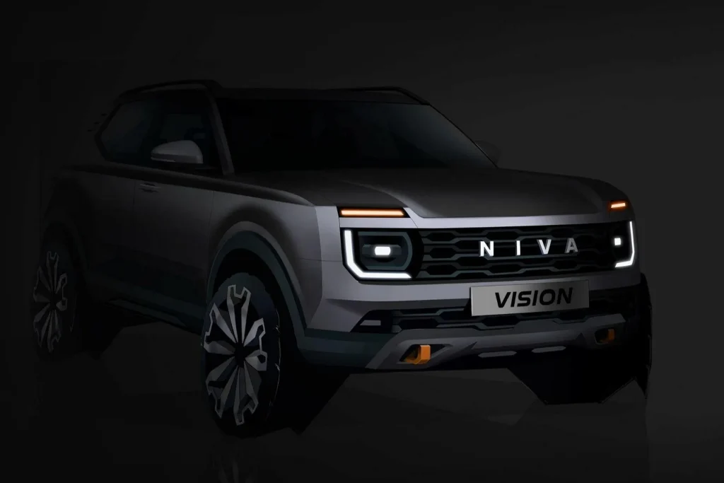 Schita Lada Niva Vision