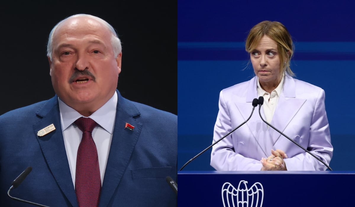 Poza pentru articolul Declarația controversată a lui Lukașenko despre Giorgia Meloni: „Este o femeie, nu poate negocia cu Moscova”