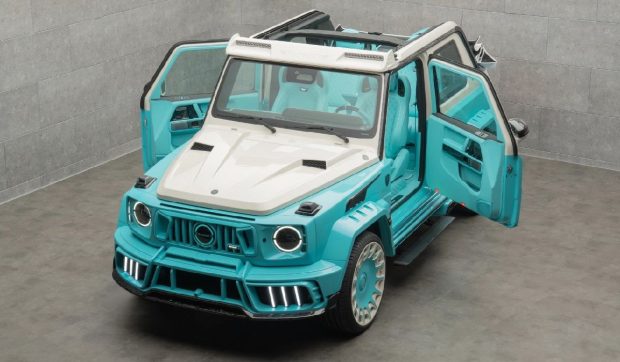 Mansory Azura: SUV-ul german decapotabil cu 820 CP și uși spectaculoase se pregătește pentru producție limitată