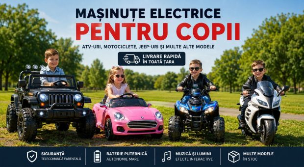 Popularitatea crescută a mașinuțelor electrice pentru copii în România: Ce avantaje aduce Moka GSM Kids