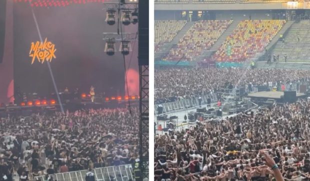 „Ucraina, Ucraina”. Max Korzh a adus atmosfera din marile peluze europene pe Arena Națională, cu scene impresionante