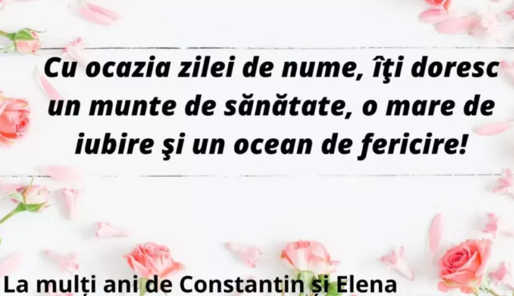 La mulți ani de Sfinții Constantin și Elena - Foto Shutterstock