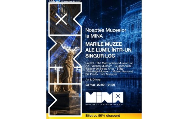 Noaptea Muzeelor la MINA: Marile muzee ale lumii, intr-un singur loc