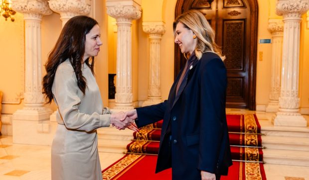 Olena Zelenska, întâlnire la Cotroceni cu Mirabela Grădinaru și vizită la Universitatea București: Despre ce a discutat partenera lui Nicușor Dan cu prima-doamnă a Ucrainei