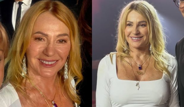 Imagine Stire Cum a apărut Nadia Comăneci la evenimentul organizat în onoarea sa. A fost singura îmbrăcată în alb și a avut o geantă cu steagul României | 2review.ro