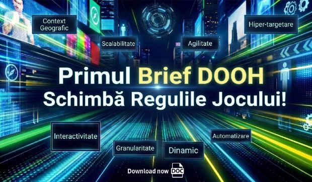 Phoenix Media Lansează Un Nou Standard în Publicitatea Digitală Stradală din România: Brief-ul DOOH, Instrumentul Preciziei în Campanii