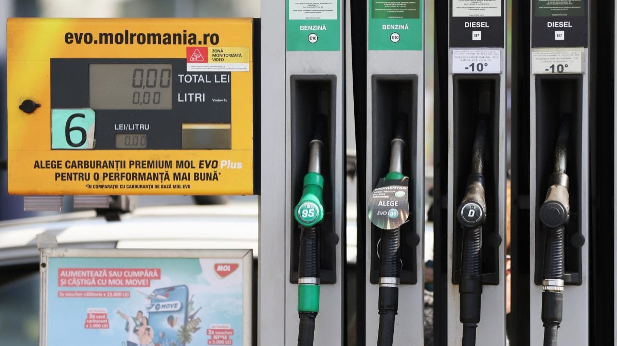 Poza pentru articolul Cât costă un litru de benzină și motorină, sâmbătă, 6 iunie 2026, în București, Cluj-Napoca, Timișoara, Iași și Constanța