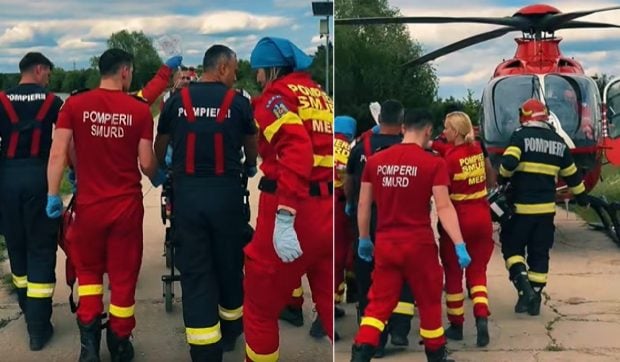 Doi tineri de 16 ani, salvați de la înec în Chitila: O fată a căzut în lac, iar prietenul ei a sărit să o ajute și acum se luptă pentru propria sa viață