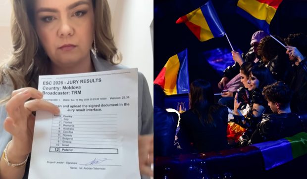 Imagine Stire Prezentatoarea care a anunțat punctele acordate de juriul din Republica Moldova la Eurovision 2026, frapată când a primit foaia cu rezultatele: „Am sunat și am spus că refuz să prezint asta” | 2review.ro