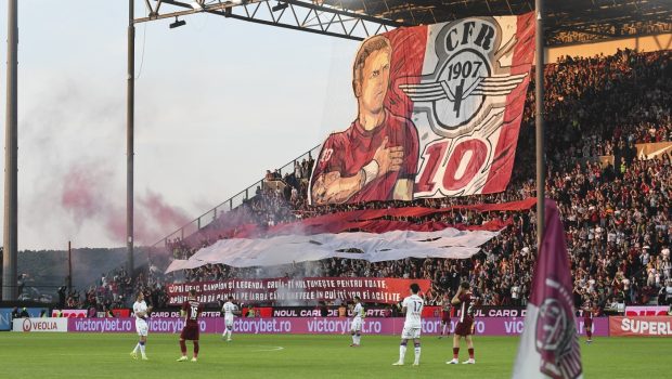 Ciprian Deac și-a luat rămas-bun de la CFR Cluj într-un meci emoționant cu o atmosferă spectaculoasă în Gruia
