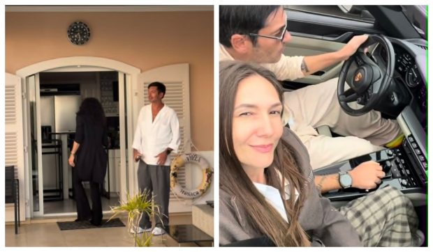 Imagine Stire Cum au apărut Radu Vâlcan și Adela Popescu în casa de la Monaco a Mihaelei Rădulescu. Imagini rare cu cei trei. „O întâmplare minunată” | 2review.ro