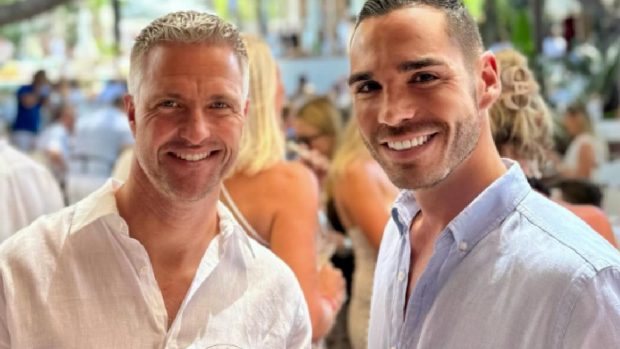 Ralf Schumacher și Étienne Bousquet-Cassagne și-au oficializat relația în Saint-Tropez într-o ceremonie discretă