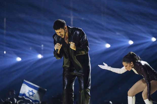 Imagine Stire Moment tensionat la Eurovision 2026. Scandări din public în timpul prestației reprezentantului Israelului: „Palestina liberă!” | 2review.ro
