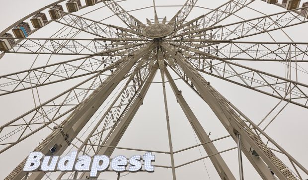 Roata uriașă din parcul Bókay din Budapesta, operată fără autorizație oficială, sub lupa autorităților