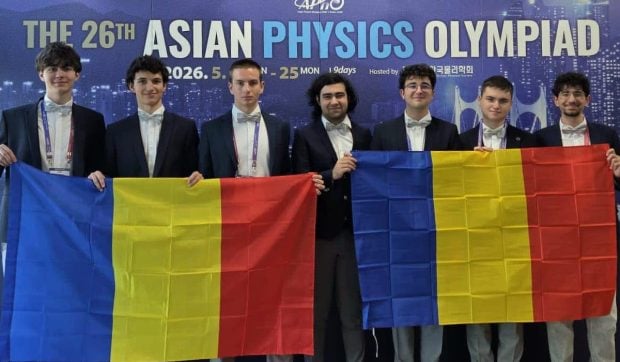 Șase medalii și o mențiune pentru lotul României la Olimpiada Asiatică de Fizică din Coreea de Sud