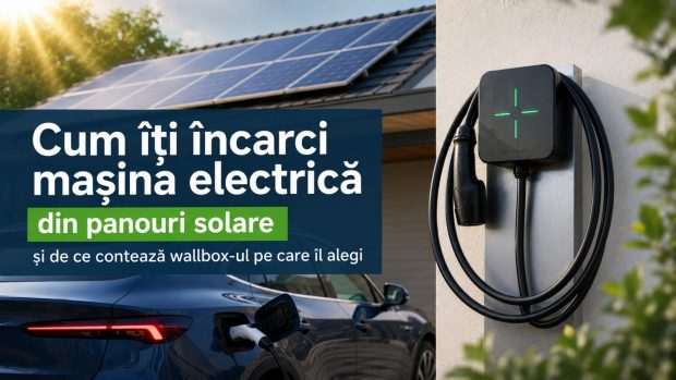 Cum să-ți alimentezi eficient mașina electrică cu energia solară și ce rol are alegerea corectă a unui wallbox