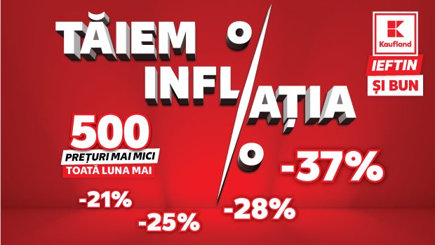 Kaufland reduce prețurile la peste 500 de produse