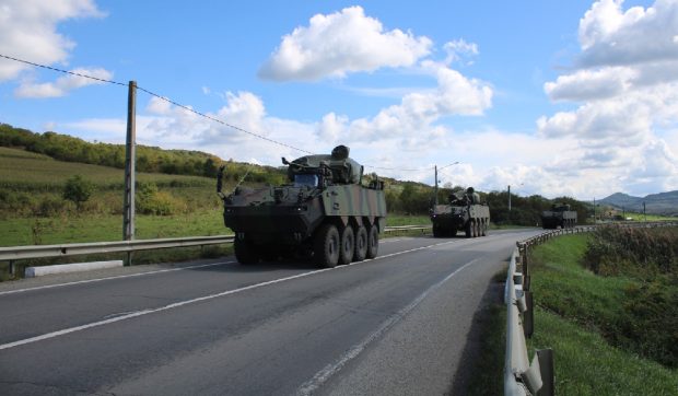 Coliziune între trei transportoare blindate Piranha 5 în Sălaj: 11 militari răniți și intervenție de urgență