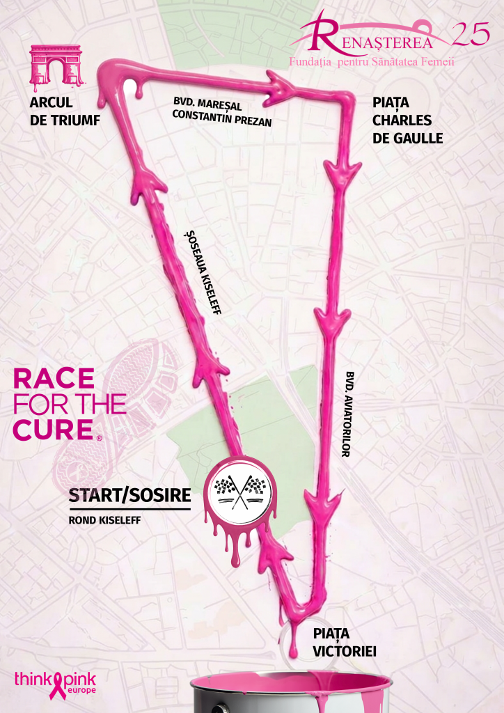 Race for the Cure România revine în București pe 23 mai 2026. Cum se pot face înscrierile