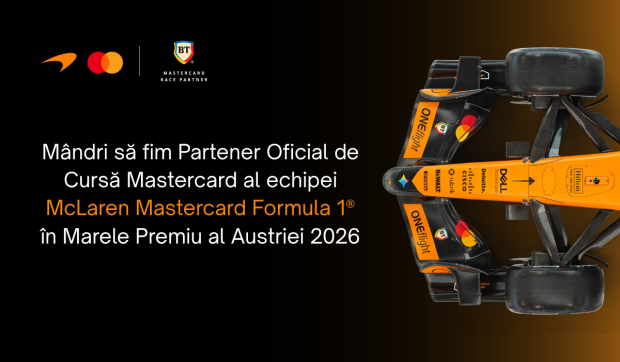 Banca Transilvania își consolidează prezența în Formula 1 prin parteneriatul cu McLaren la Marele Premiu de la Spielberg