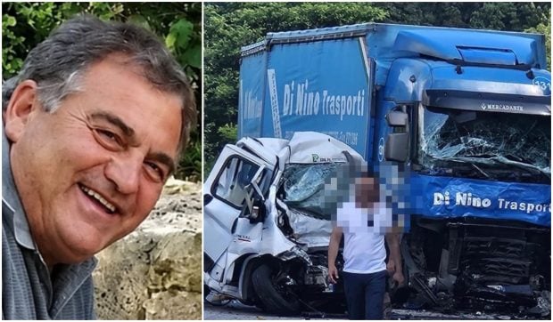 Tragedie pe șoseaua Sora-Avezzano: TIR condus de un român a lovit o dubă, trei muncitori au murit