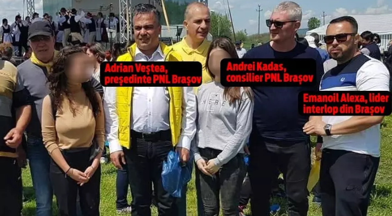 Fotografia din 2019, în care Adrian Veștea apare alături de Emanoil Alexa