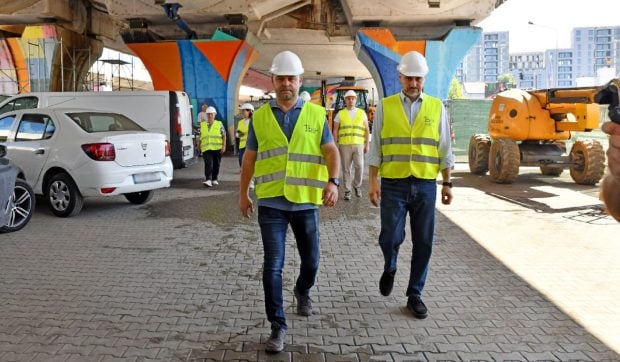 Începe renovarea Podului Basarab: circulația va fi restricționată timp de 10 luni, dar se revine la normal din septembrie