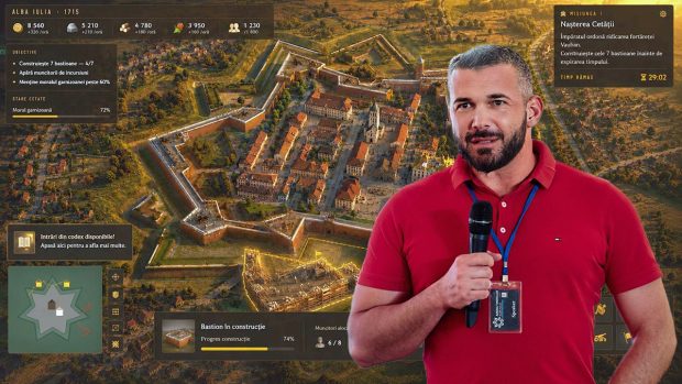 Un joc inedit creat cu inteligență artificială aduce la viață istoria Cetății Alba Carolina și invită la explorare digitală