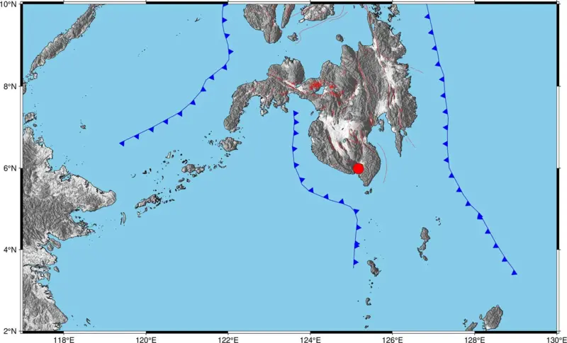 Harta Pacific - Filipine