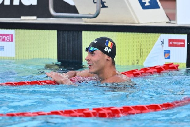 David Popovici, în finala de 100 metri liber la Trofeul Sette Colli, transmisă live pe TVR Sport