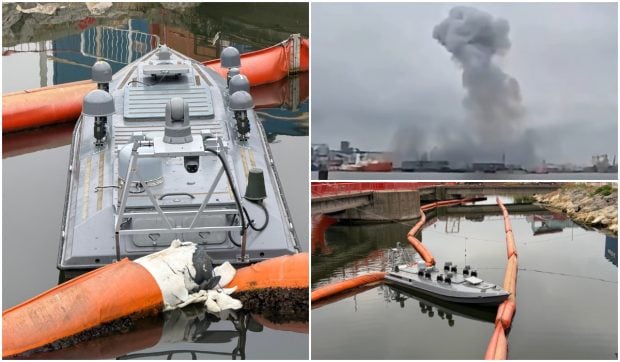 Explozia dronei maritime din Portul Constanța: Ce tip de vehicul neidentificat a provocat incidentul