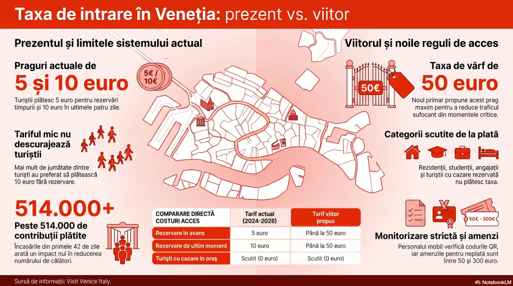 Veneția pregătește o măsură radicală împotriva turismului de masă. Noul primar vrea să crească prețul taxei de intrare de zece ori