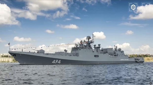 Fregată rusă a tras focuri de avertisment spre un iaht britanic în Canalul Mânecii