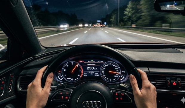 Fotomodelul aflat la volanul unui bolid de 250.000