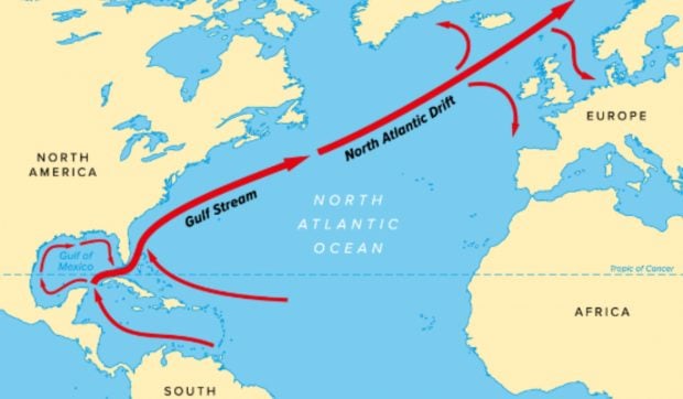 Gulf Stream a modificat brusc cursul acum 13.000 de ani, semnalând riscuri climatice pentru viitor