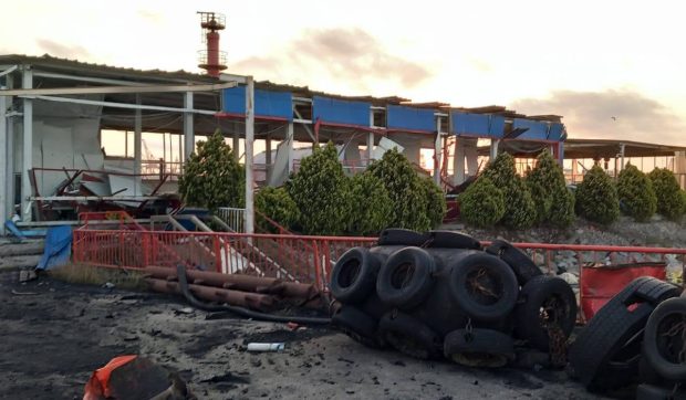 Cum arată hala ARSVOM din Portul Constanța în urma dronei ca