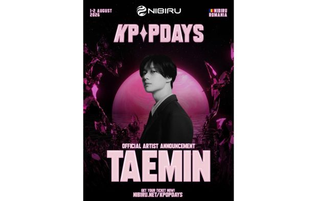TAEMIN, star global al K-pop-ului, confirmat pentru festivalul K-POP Days de la NIBIRU, Costinești
